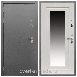 Входные двери Верона, Дверь входная Армада Оптима Антик серебро / МДФ 16 мм ФЛЗ-120 Дуб белёный