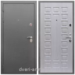 Входные двери Люкс, Дверь входная Армада Оптима Антик серебро / МДФ 16 мм ФЛ-183 Дуб белёный