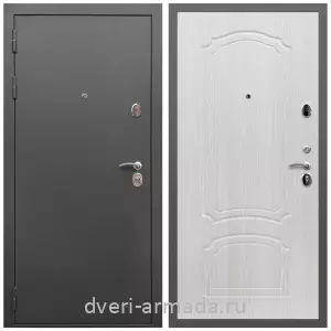 МДФ с молдингом, Дверь входная Армада Гарант / МДФ 6 мм ФЛ-140 Дуб белёный