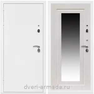 Входные двери Верона, Дверь входная Армада Оптима Белая шагрень / МДФ 16 мм ФЛЗ-120 Дуб белёный