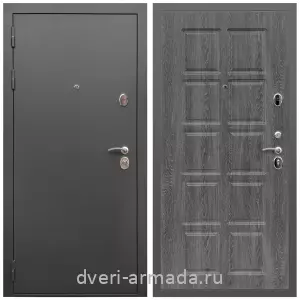 Входные двери с тремя петлями, Дверь входная Армада Гарант / МДФ 10 мм ФЛ-38 Дуб Филадельфия графит