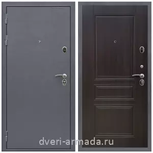 Входные двери с тремя петлями, Дверь входная Армада Престиж Антик серебро / МДФ 6 мм ФЛ-243 Эковенге