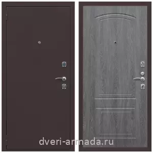 Недорогие, Дверь входная Армада Комфорт Антик медь / МДФ 6 мм ФЛ-138 Дуб Филадельфия графит