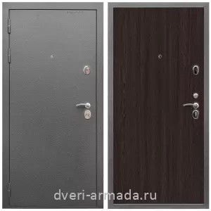 Входные двери Люксор, Дверь входная Армада Оптима Антик серебро / МДФ 6 мм ПЭ Венге