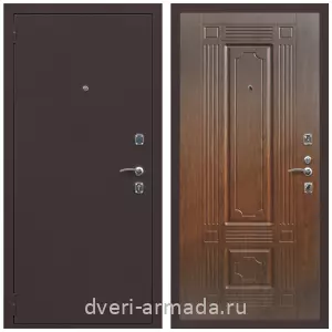 Входные двери Верона, Дверь входная Армада Комфорт Антик медь / МДФ 6 мм ФЛ-2 Морёная береза