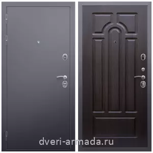 Входные двери Люксор, Дверь входная Армада Люкс Антик серебро / МДФ 16 мм ФЛ-58 Венге