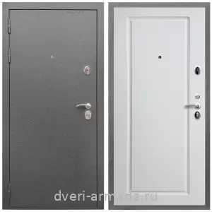 Входные двери Верона, Дверь входная Армада Оптима Антик серебро / МДФ 16 мм ФЛ-119 Белый матовый