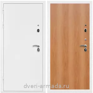 Дверь входная Армада Оптима Белая шагрень / МДФ 6 мм ПЭ Миланский орех